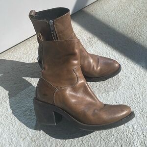 Gravity Pope - Western Ankle Boot